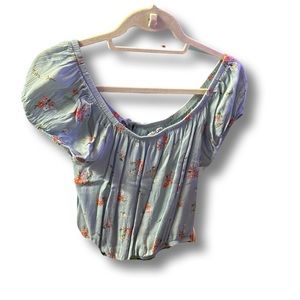 Gypsy and Jade L on or off should blouse.